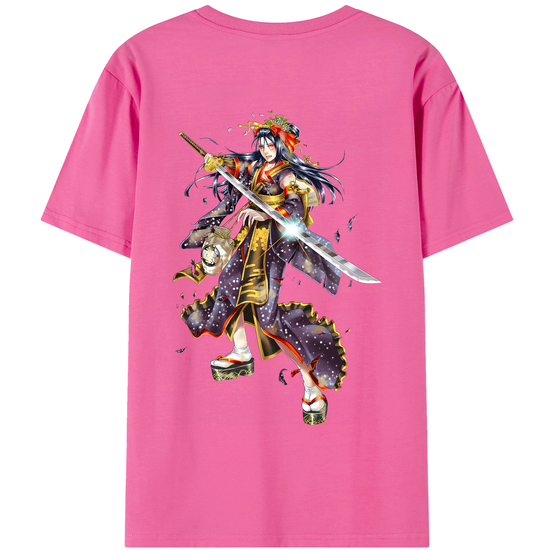 （画像用） 刀剣乱舞 Touken Ranbu レディース半袖Tシャツ(バックプリント)